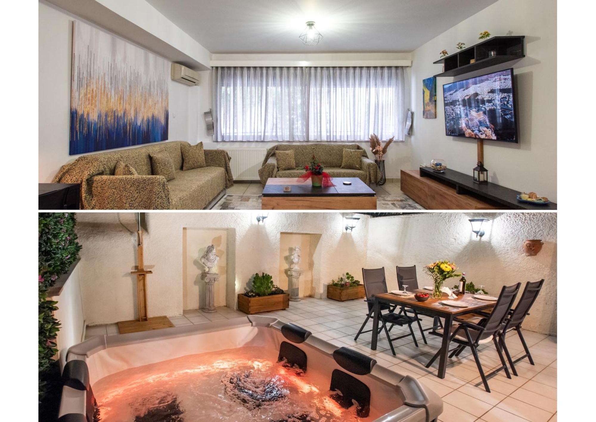 אתונה Kg Acropolis Escape Spa Apartment מראה חיצוני תמונה