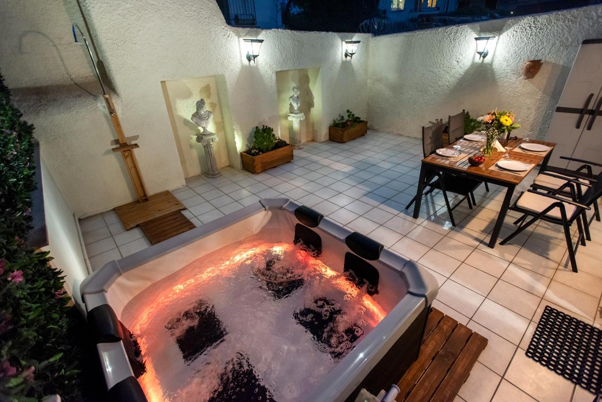 אתונה Kg Acropolis Escape Spa Apartment מראה חיצוני תמונה
